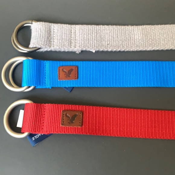 Bundle 3 canvas American eagle size 28 belt - Picture 1 of 2